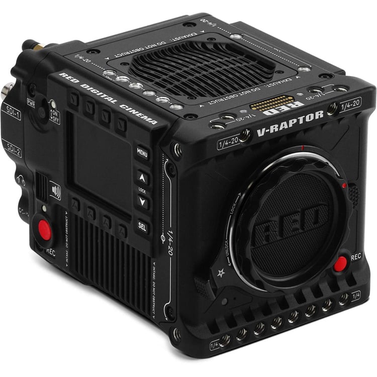 red raptor camera body 120 fps 8k